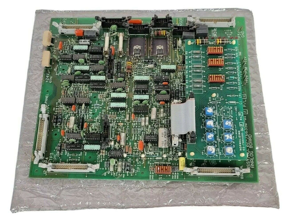NIDEC CORP 02-766390-01 ANALOG BOARD W/ 02-766400-02 NORMALIZING BOARD