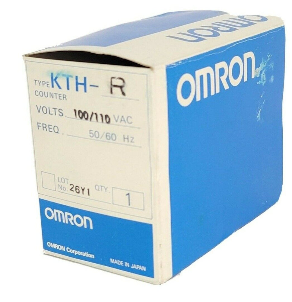 NIB OMRON KTH-R COUNTER KTHR 100/110VAC 50/60HZ