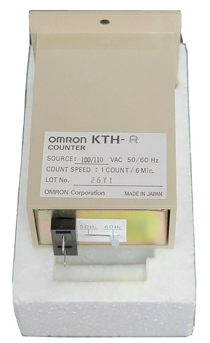 NIB OMRON KTH-R COUNTER KTHR 100/110VAC 50/60HZ