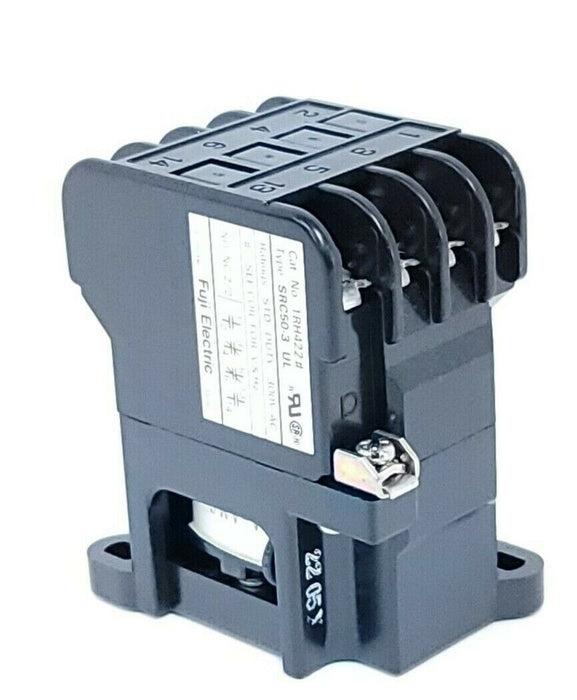 LOT OF 4 NEW FUJI ELECTRIC SRC50-3 RELAYS 1RH422#