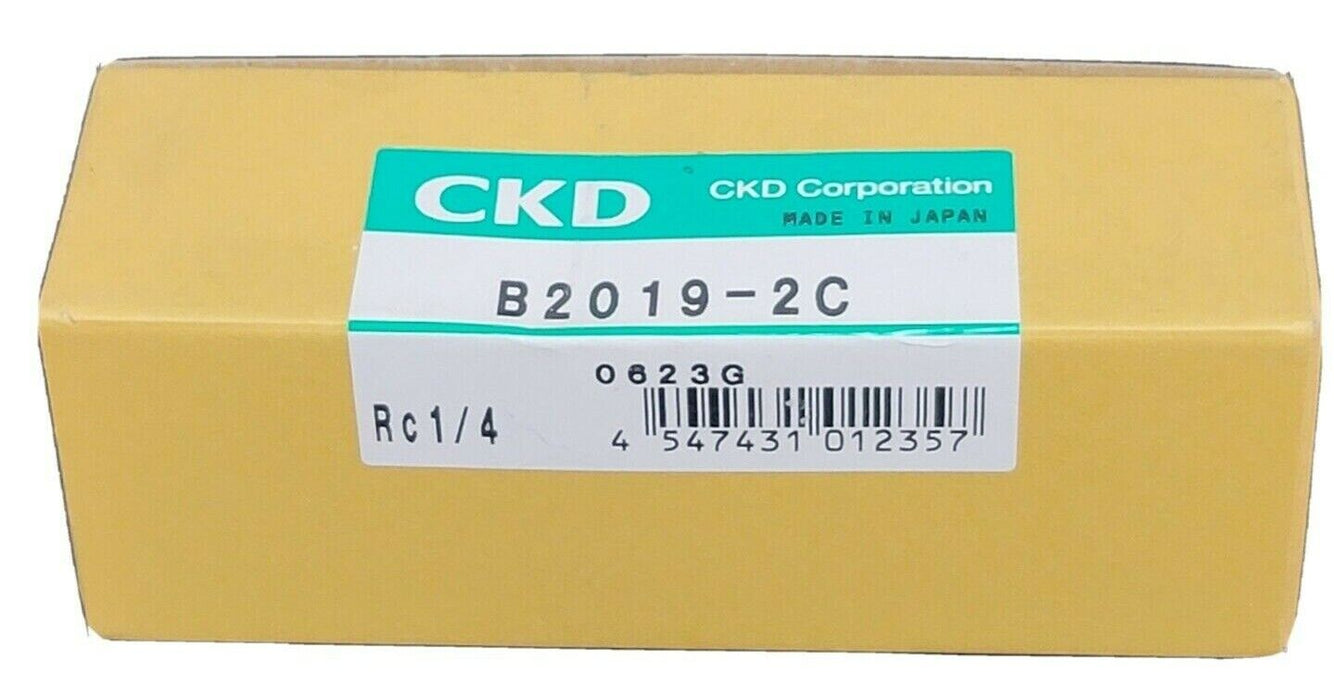 NIB CKD B2019-2C PRESSURE REGULATOR RC 1/4IN PANEL MOUNT B20192C