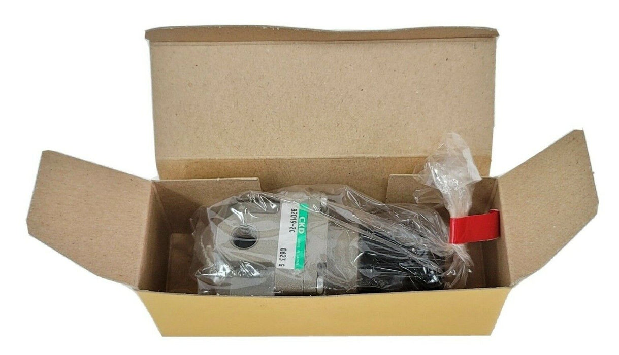 NIB CKD B2019-2C PRESSURE REGULATOR RC 1/4IN PANEL MOUNT B20192C