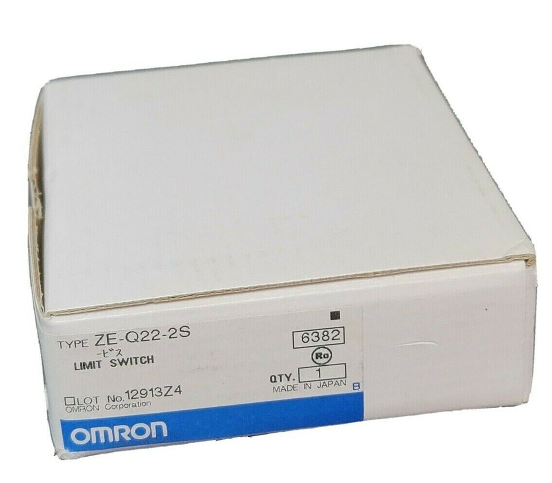 NIB OMRON ZE-Q22-2S LIMIT SWITCH ZEQ222S