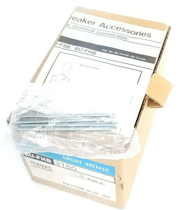 NIB FUJI ELECTRIC BU-FHB3150 CIRCUIT BREAKER BUFHB3150 600VAC 150A 3P