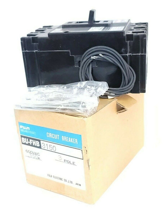 NIB FUJI ELECTRIC BU-FHB3150 CIRCUIT BREAKER BUFHB3150 600VAC 150A 3P