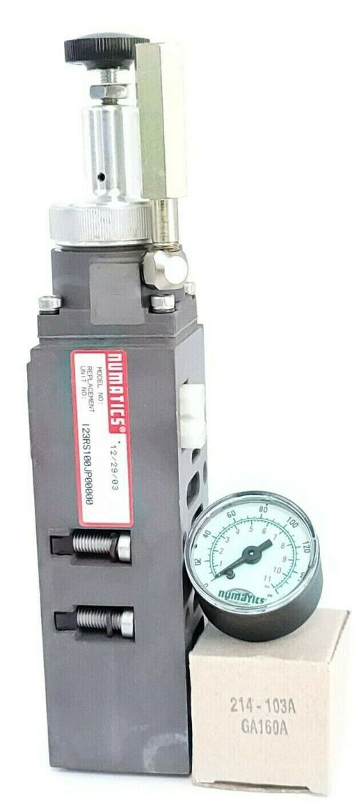NEW NUMATICS I23RS100JP00000 REGULATOR ASSEMBLY W/ 214-103A