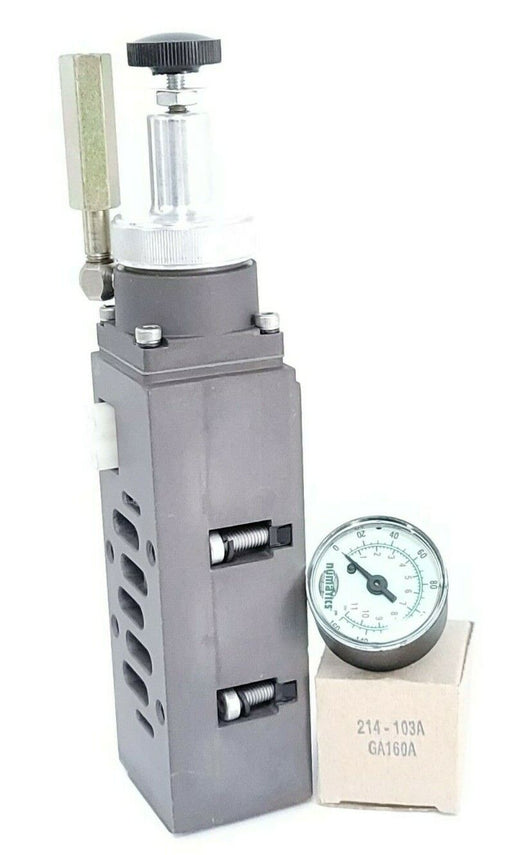 NEW NUMATICS I23RS100JP00000 REGULATOR ASSEMBLY W/ 214-103A