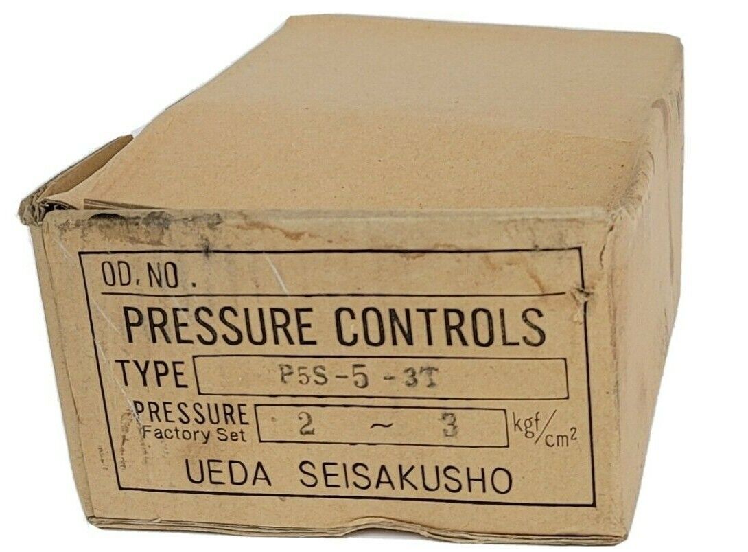 NIB UEDA SEISKUSHO P5S-5-3T PRESSURE SWITCH P5S53T