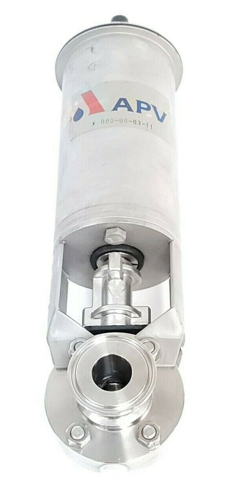 NEW APV K-080-00-03-11 PNEUMATIC ACTUATOR BUTTERFLY VALVE DN1T PN10 1.4404