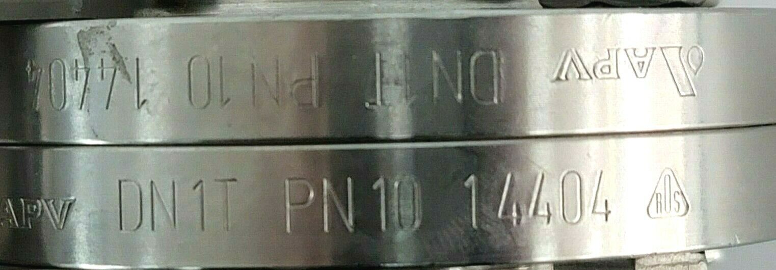 NEW APV K-080-00-03-11 PNEUMATIC ACTUATOR BUTTERFLY VALVE DN1T PN10 1.4404