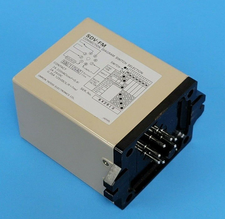 OMRON SDV-FM6 VOLTAGE SENSOR SDVFM6, SVD-FM