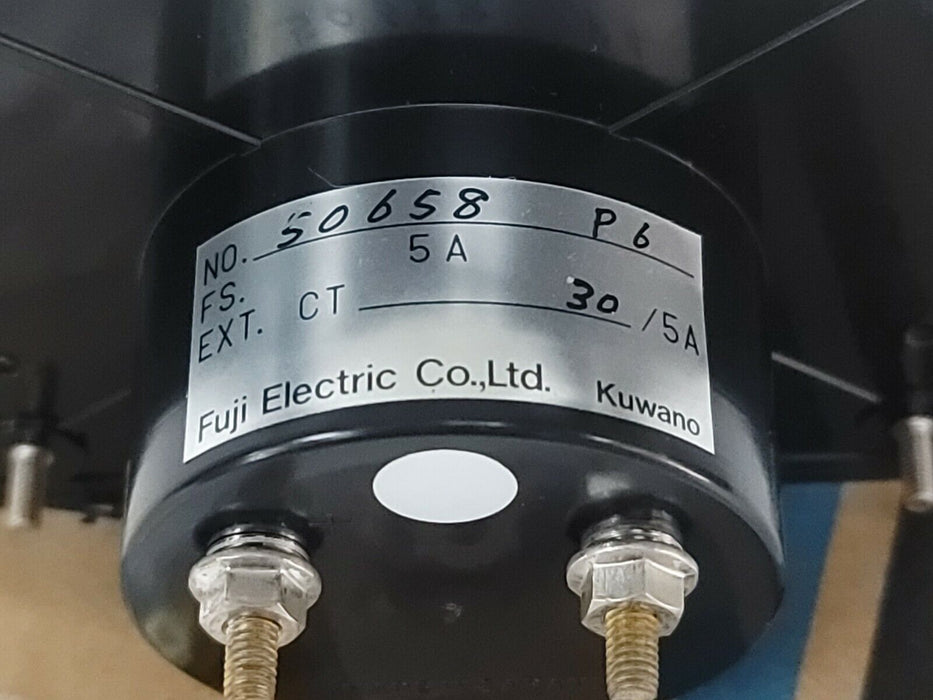 NIB FUJI ELECTRIC FS-100 AMMETER 0-30-60A