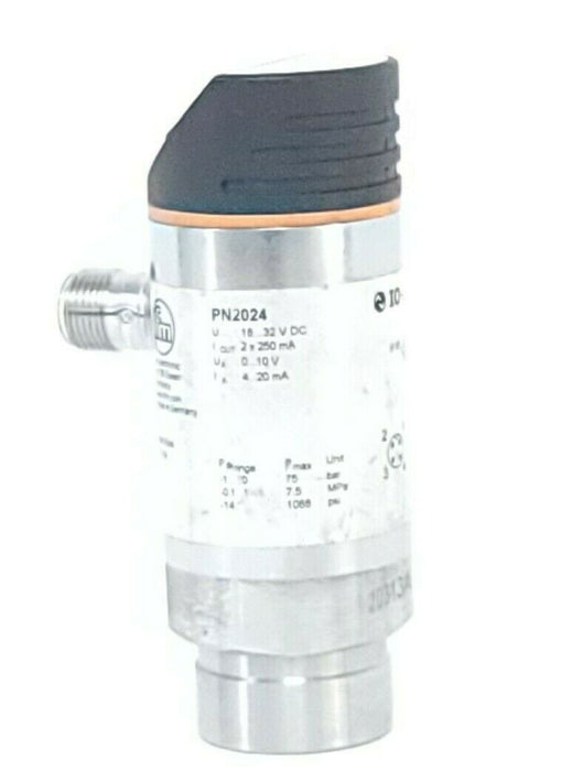 IFM EFECTOR PN2024 PRESSURE SENSOR 18...32V DC