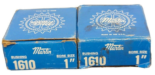 LOT OF 2 NIB MARTIN 1610 1'' BORE BUSHINGS