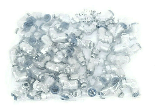 BAG OF 50 NEW ALPHA TECHNOLOGIES 87110 90DEG. ELBOWS 05/16 X 1/8