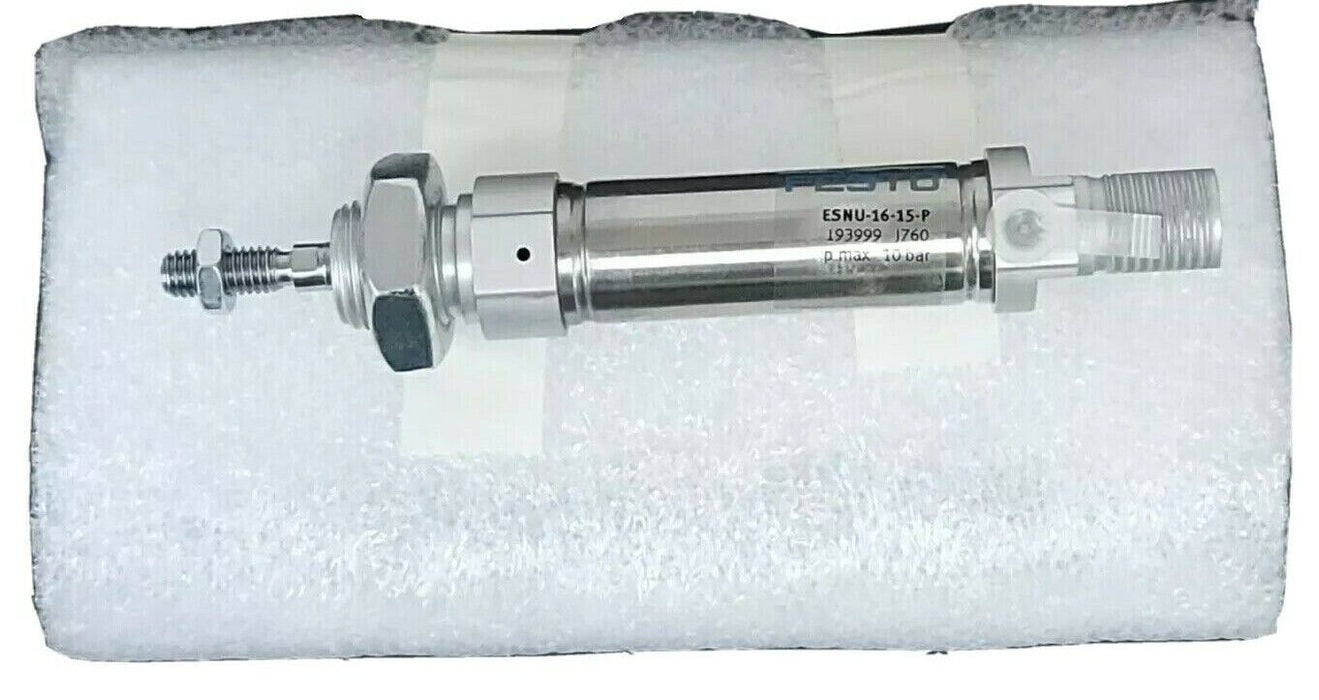 NEW FESTO ESNU-16-15-P CYLINDER 193999 1760 PMAX 10 BAR