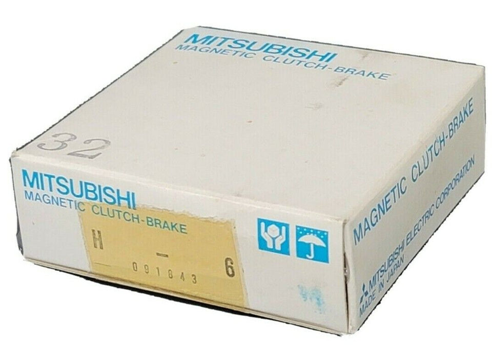 NIB MITSUBISHI H-6 MAGNETIC CLUTCH-BRAKE 091843