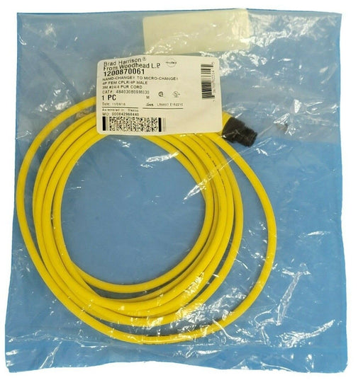 NEW BRAD HARRISON WOODHEAD 1200870061 CORDSET CAT#: 484030B09M030