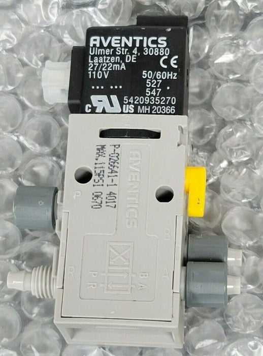 AVENTICS P-026641-1 SOLENOID VALVE P0266411 MAX. 115PSI