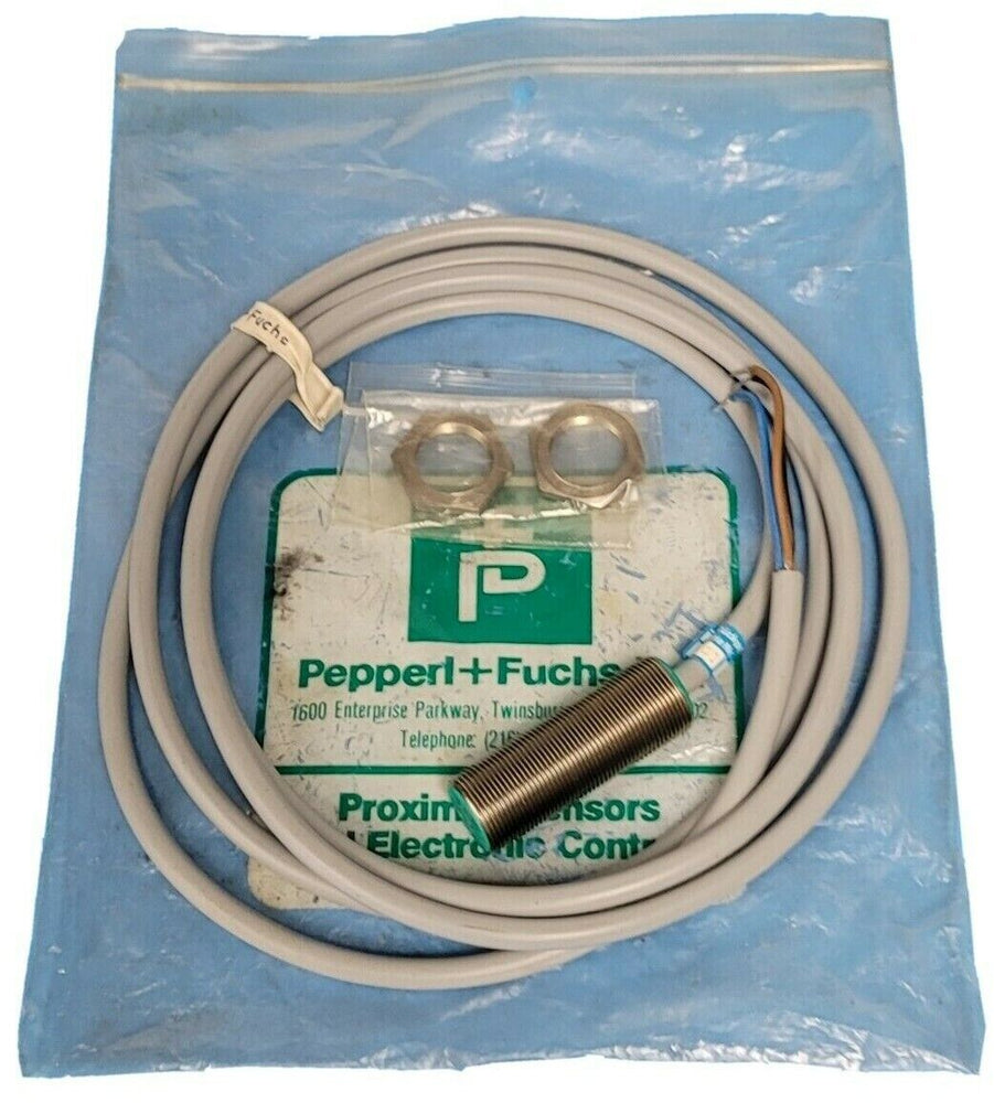 NEW PEPPERL & FUCHS NJ5-18GM50-E PROXIMITY SWITCH 10-60 V DC 400 MA (14337S)