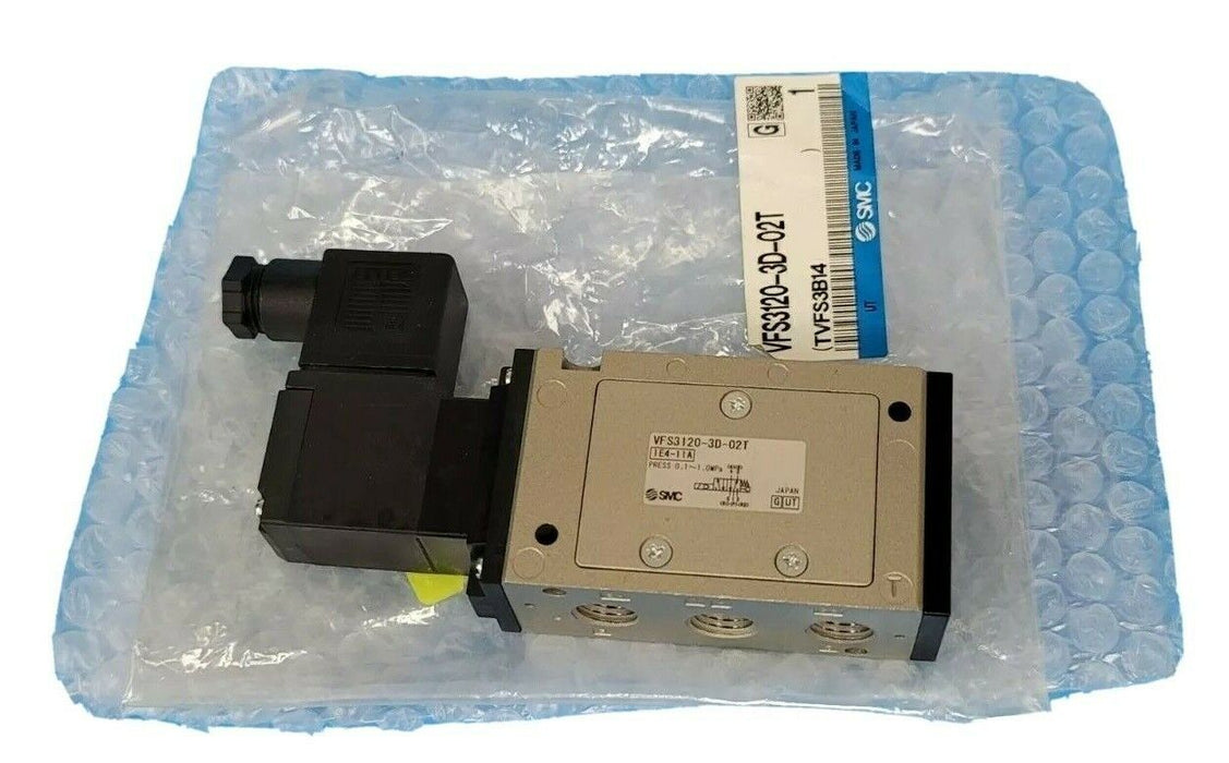 NEW SMC VFS3120-3D-02T VALVE SGL PILOT BODY PORTED VF31203D02T