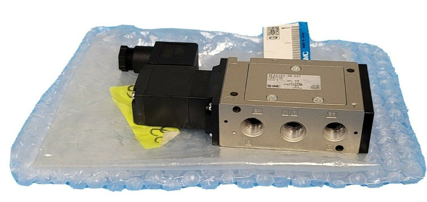 NEW SMC VFS3120-3D-02T VALVE SGL PILOT BODY PORTED VF31203D02T