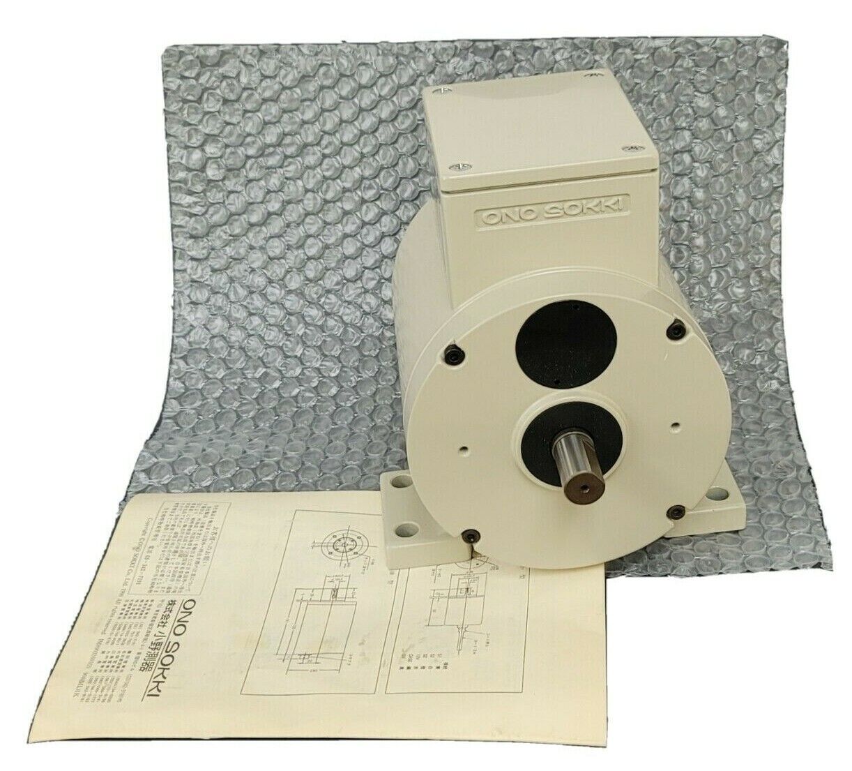 NEW ONO SOKKI RP-112D-T1 ROTARY ENCODER RP112D, DC 12V W/ MANUAL