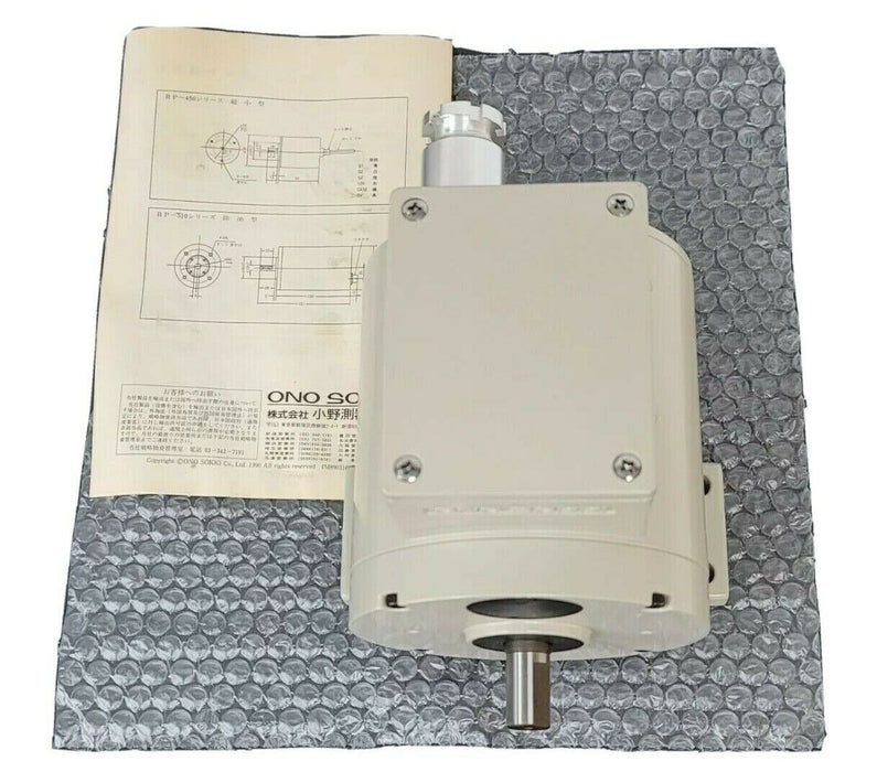 NEW ONO SOKKI RP-112D-T1 ROTARY ENCODER RP112D, DC 12V W/ MANUAL