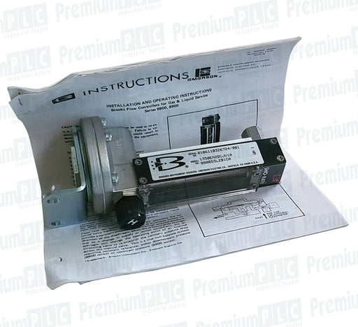 NEW BROOKS INSTRUMENTS 1350 SHO-RATE FLOW METER 1350EN2DCJV1A / 8800D3L2B1CA