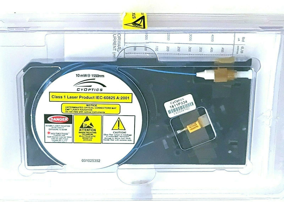 CYOPTICS 1611F034 193.4 THz 1610-SERIES MSA-COMPATIBLE 2.5 GB/S COOLED DFB TOSA
