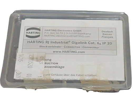 NEW HARTING 0945 151 1520 GIGALINK CAT. 6a IP 20 CONNECTOR 09451511520