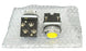 LOT OF 2 NEW FUJI ELECTRIC 70C-IA CONTACT BLOCKS 70CIA, YELLOW CAP PUSHBUTTON