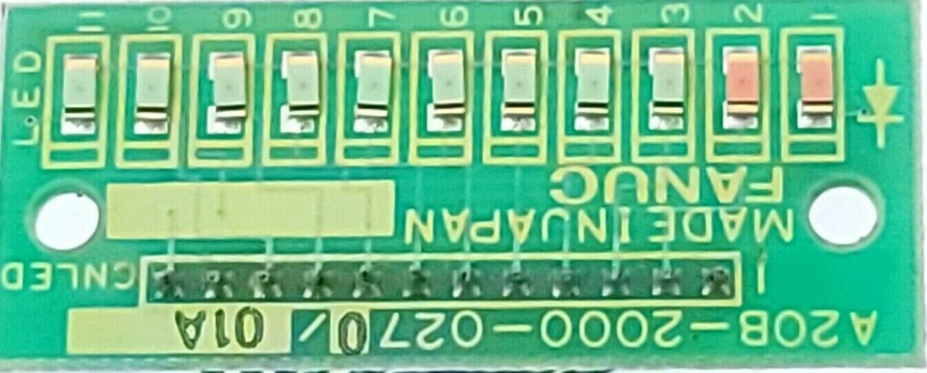 FANUC A20B-2100-0300/02A PENDANT BOARD A20B-2100-0300 W/ A20C-200-0270/01A