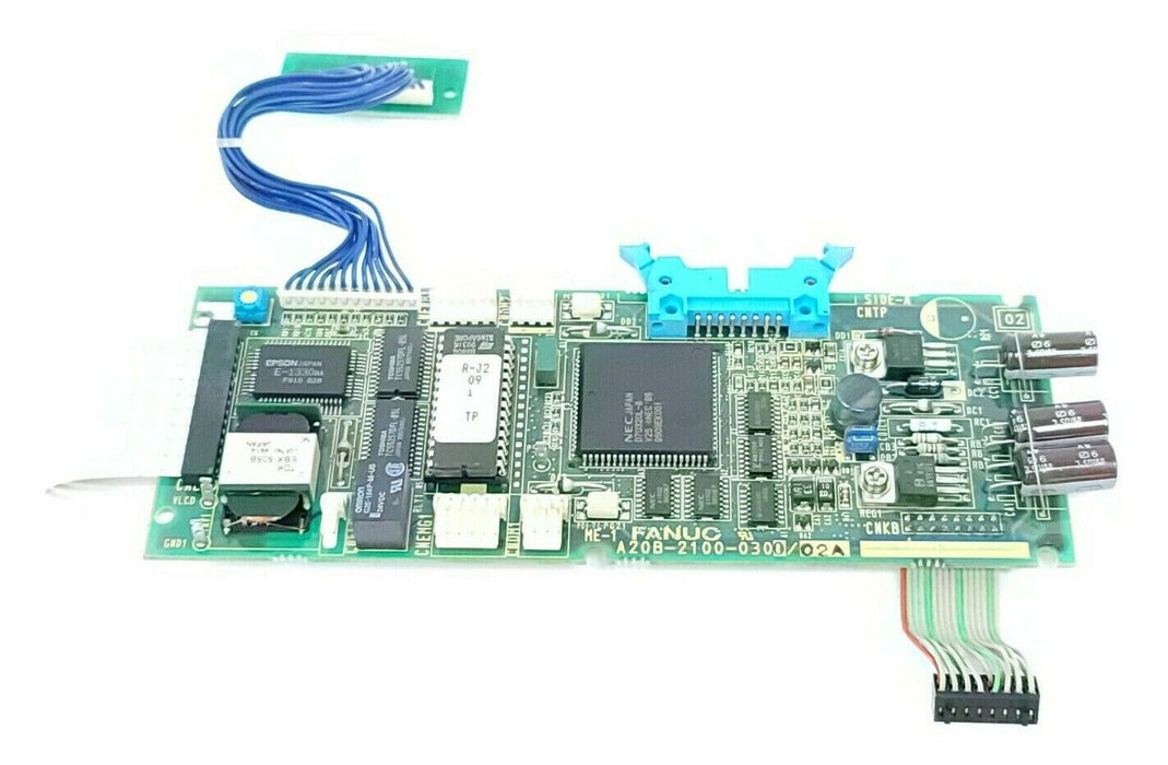FANUC A20B-2100-0300/02A PENDANT BOARD A20B-2100-0300 W/ A20C-200-0270/01A