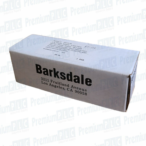 NEW BARKSDALE 445 SERIES PRESSURE TRANSMITTER 445T5-08 PRESS. RANGE 0-500 PSIG