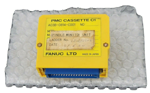 FANUC A03B-0814-C001 SPINDLE MONITOR UNIT PMC CASSETTE C1