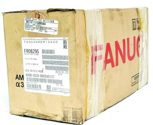 NIB FANUC A06B-0238-B605 #S137 AIS 12/4000 AC SERVO MOTOR XGMF-27847FC