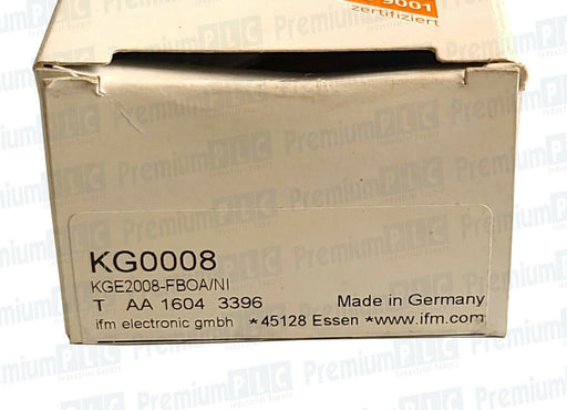 NEW IFM EFECTOR KG0008 / KGE2008-FBOA/NI CAPACITIVE SENSOR M18 20...250 AC/DC