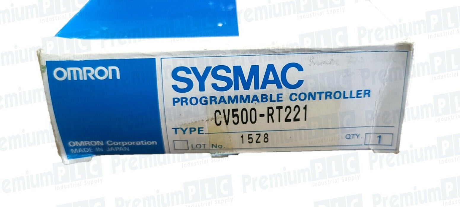 NEW OMRON CV500-RT221 / CV500RT221 SYSMAC REMOTE I/O MASTER UNIT