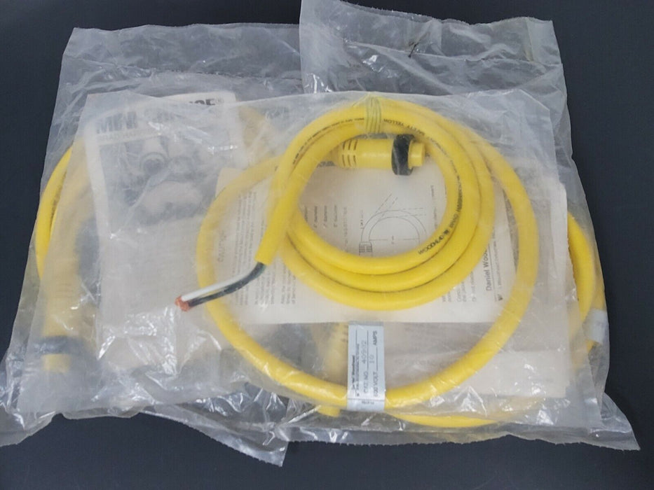 LOT OF 4 NEW BRAD HARRISON WOODHEAD 40902 MINI-CHANGE CORDSETS 600VOLT, 10AMPS