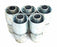 LOT OF 5 NEW PARKER 1J043-16-16 CRIMP FITTING SEAL LOK RIGID STRAIGHT 1" SILVER