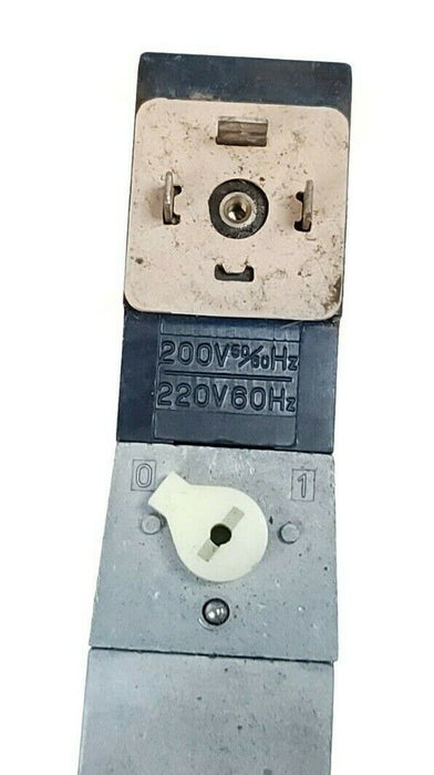 CKD 4F330-F PNEUMATIC PILOT VALVE AC200V 4F330F, PRESSURE: 1.5-9.9
