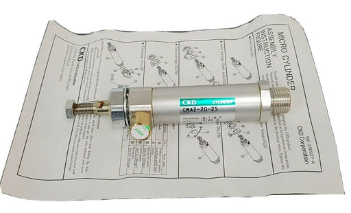 NIB CKD CMA2-20-25 FLOW CONTROL CYLINDER CMA22025
