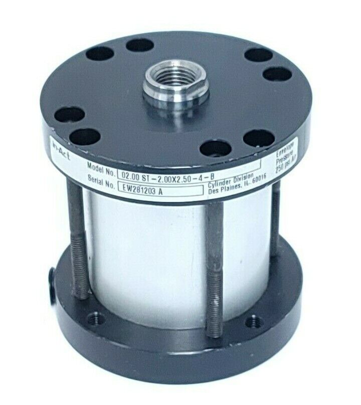 LIN-ACT 02.00 ST-2.00X2.50-4-B CYLINDER 250 PSI AIR