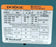 DODGE DBSC-6 LESS HUB SIZE: 230/460 VAC STOCK # 025623
