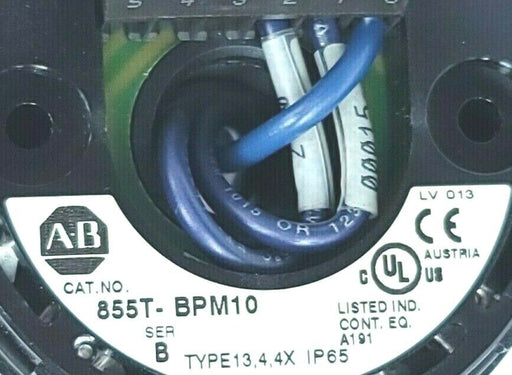 ALLEN BRADLEY 855T-BPM10 MOUNTING BASE 855TBPM10 SER. B