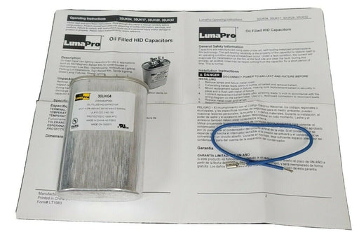 NIB LUMAPRO 30UK04 OIL-FILLED HID CAPACITOR