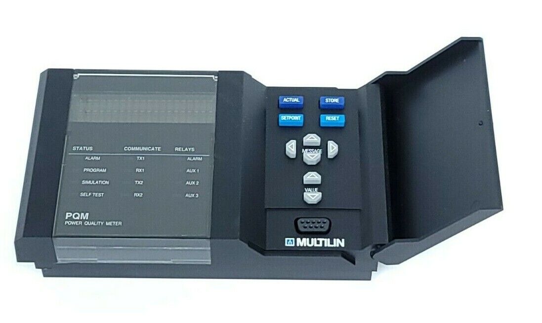 GE MULTILIN PQM POWER QUALITY METER W/ CABLE