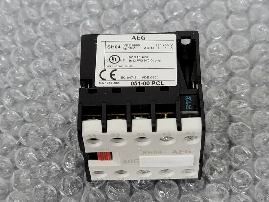 AEG SH04.40-E MINI RELAY SH04 SERIES SH0440E, 24VDC