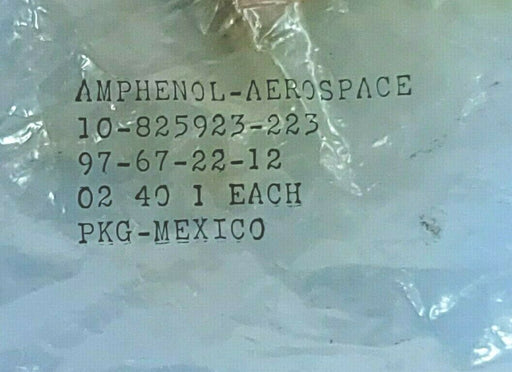 NEW AMPHENOL 97-67-22-12 CABLE CLAMP SIZE 20/22 ZINC ALLOY 10-825923-223